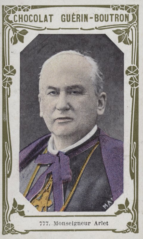 Monseigneur Arlet (foto colorida) de French School