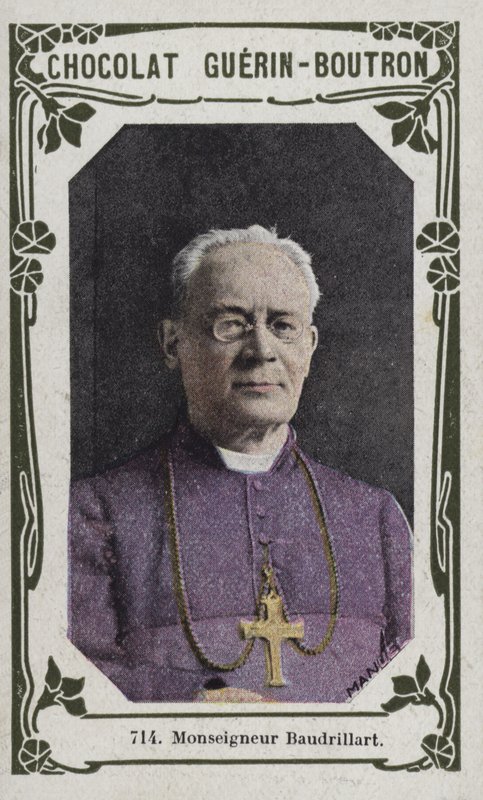 Monsenhor Baudrillart (foto colorida) de French School