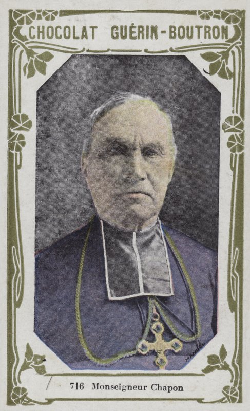 Monsignor Chapon (foto colorida) de French School