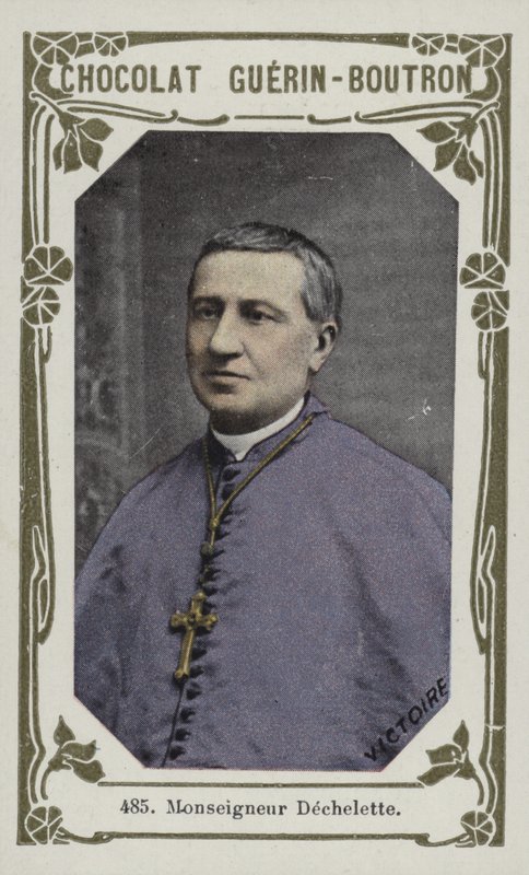 Monseigneur Dechelette (foto colorida) de French School