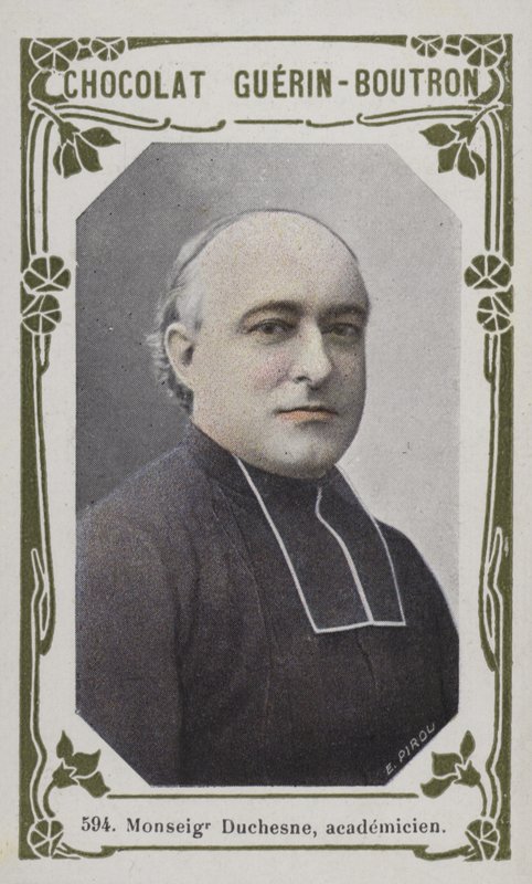 Monseigneur Duchesne, acadêmico (foto colorida) de French School