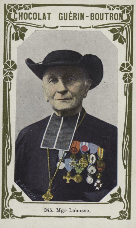 Monseigneur Lanusse (foto colorida) de French School