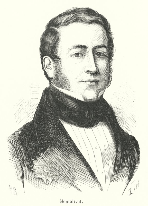 Montalivet (gravura) de French School