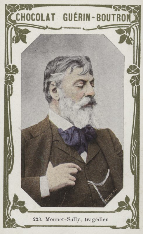 Mounet-Sully, tragedien (foto colorida) de French School