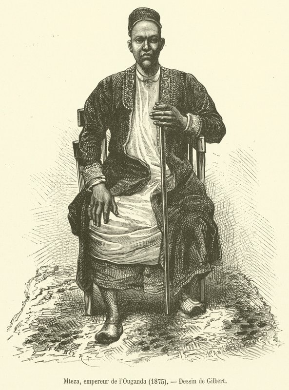Mteza, Imperador de Uganda de French School