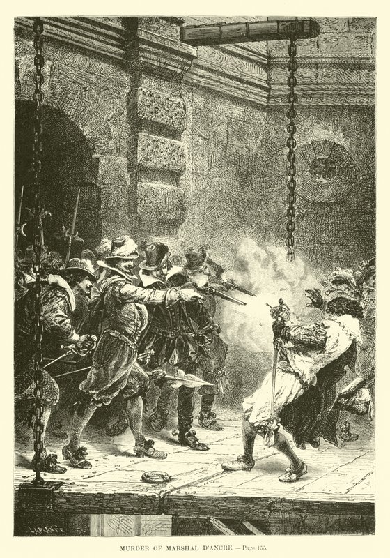 Assassinato do Marechal dAncre de French School