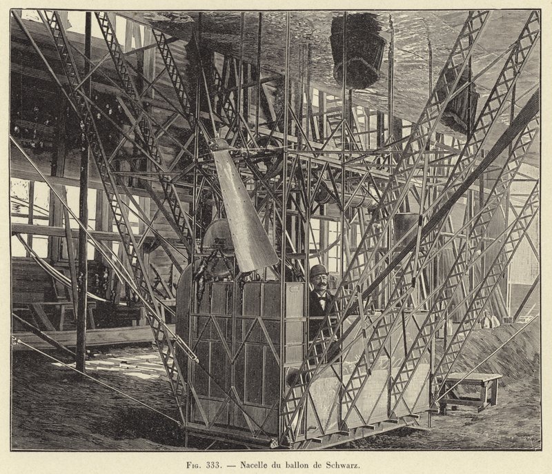 Schwarz balão pod (gravação) de French School