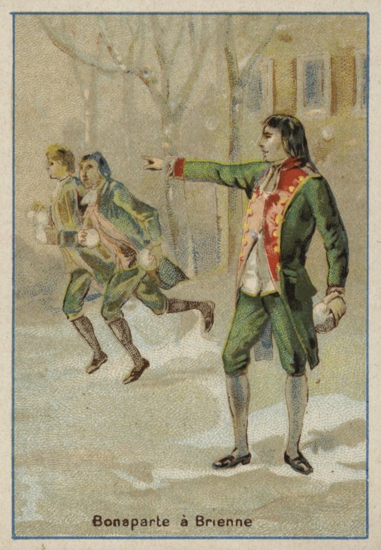 Napoleão Bonaparte na escola militar de Brienne-le-Chateau, França de French School