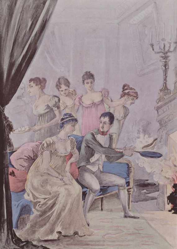 Napoleon na casa de Marie-Louise de French School
