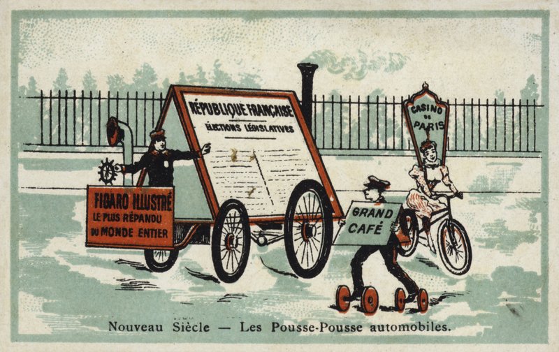 Novo século - auto riquixás de French School