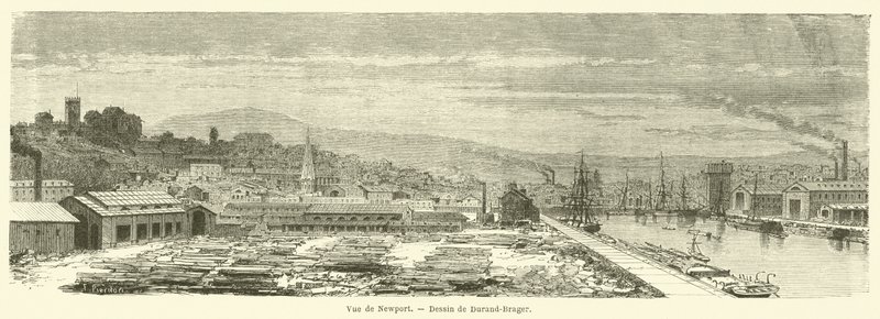Newport (gravura) de French School
