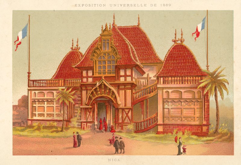 Nica, Exposição Universal de 1889, Paris de French School
