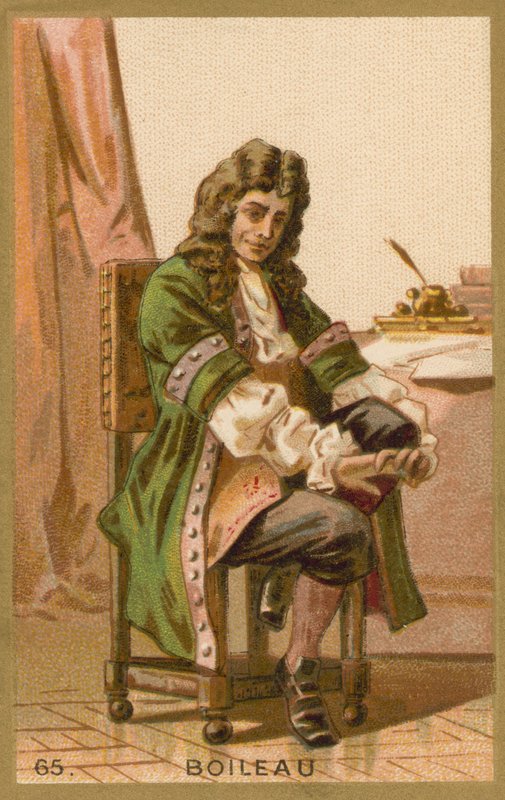 Nicolas Boileau, poeta francês de French School