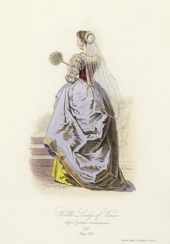 Nobre senhora de Veneza de French School