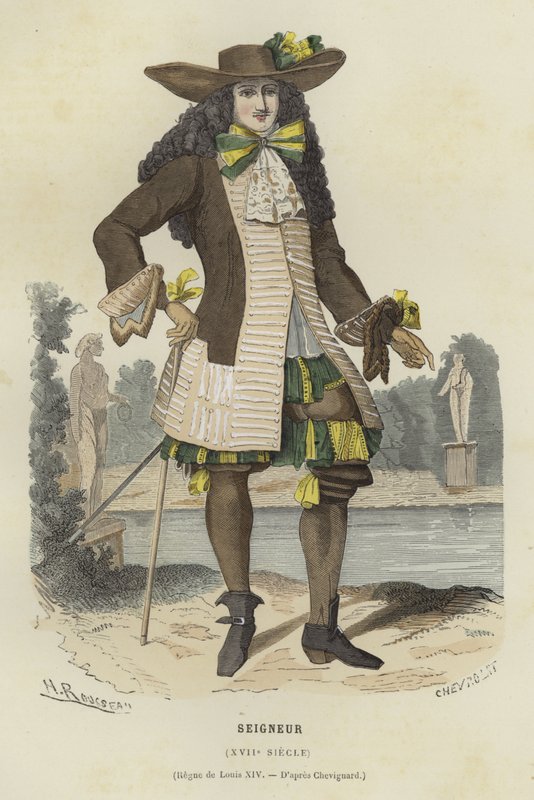 Nobre, 17o século de French School