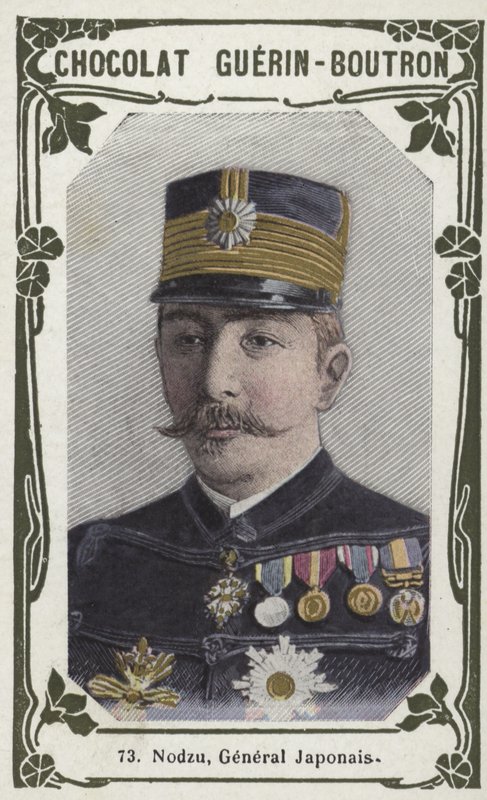 Nodzu, general japonês (foto colorida) de French School