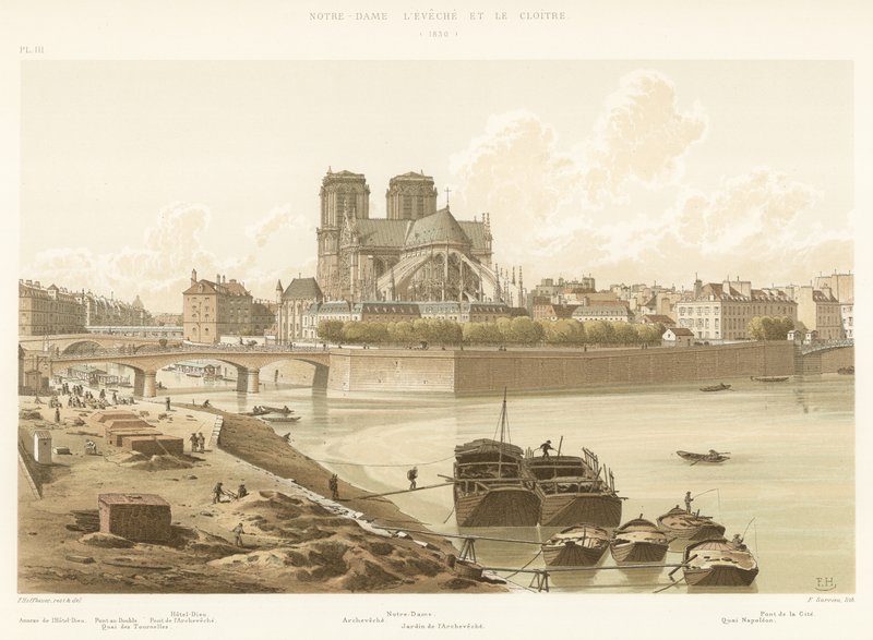 Nossa Senhora lEveche e Cloitre, 1830 de French School
