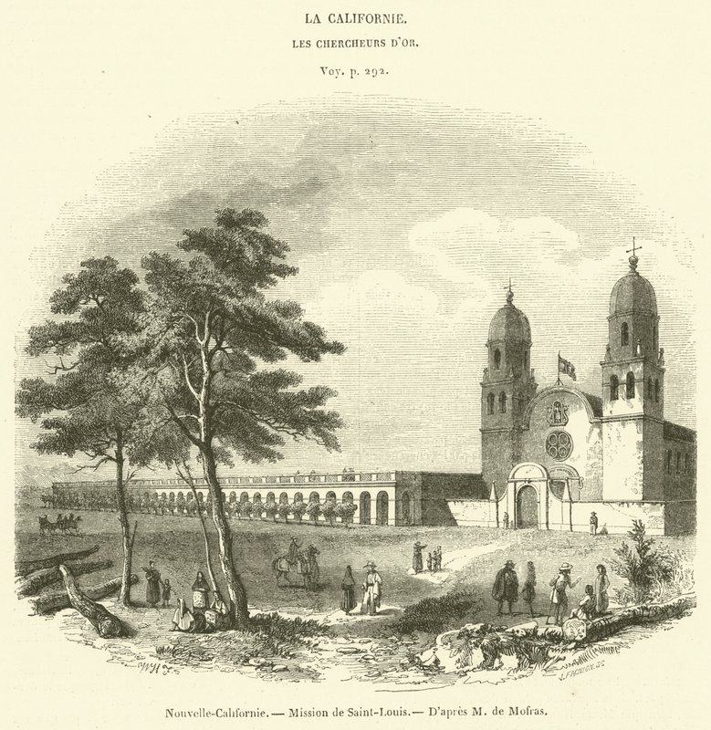 Nova Califórnia, Missão St. Louis (gravação) de French School