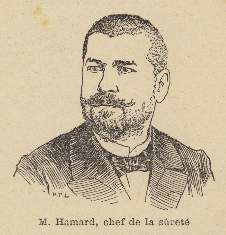 Octave Hamard, chefe da polícia de Paris de French School
