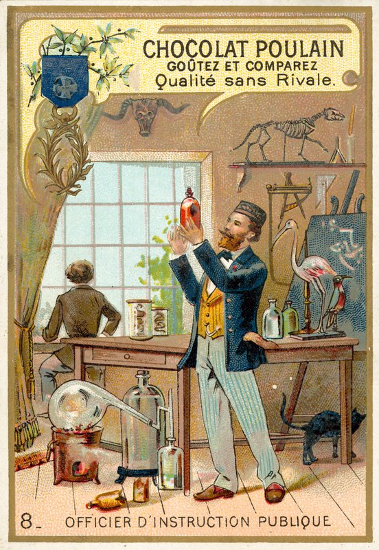 Oficial da Instrução Publique (chromolitho) de French School