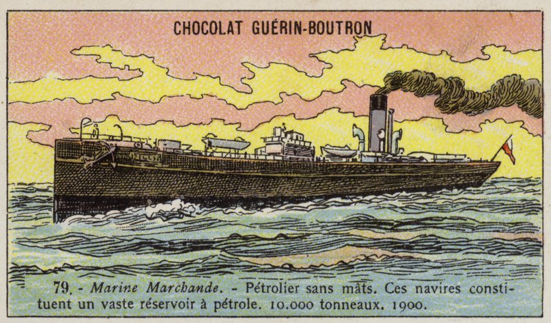 Petroleiro, 1900 de French School
