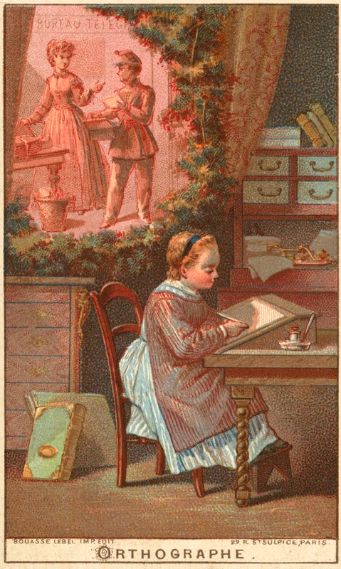 Ortografia (chromolitho) de French School