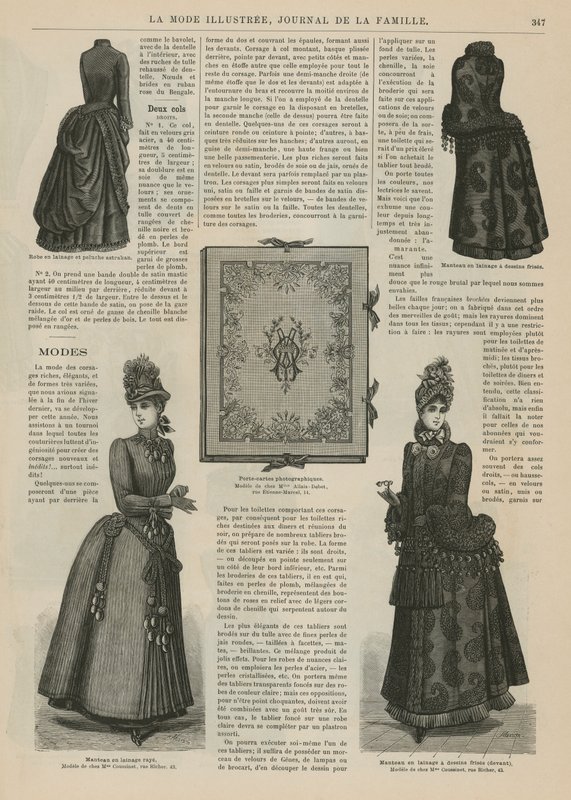 Página da La Mode Illustree de French School