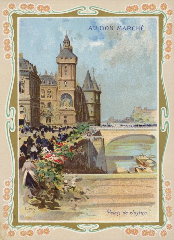 Palais de Justice, Paris de French School