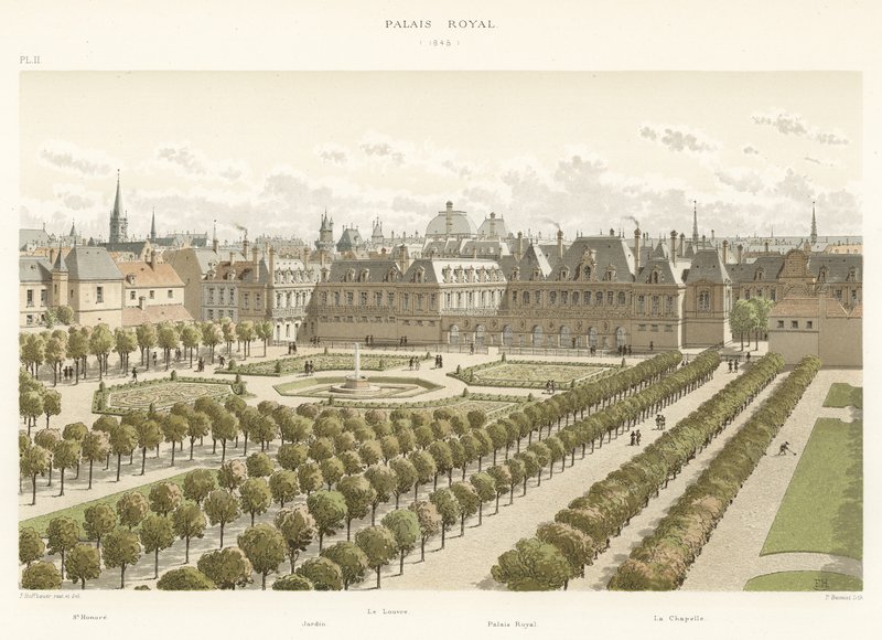 Palácio Real, 1645 de French School