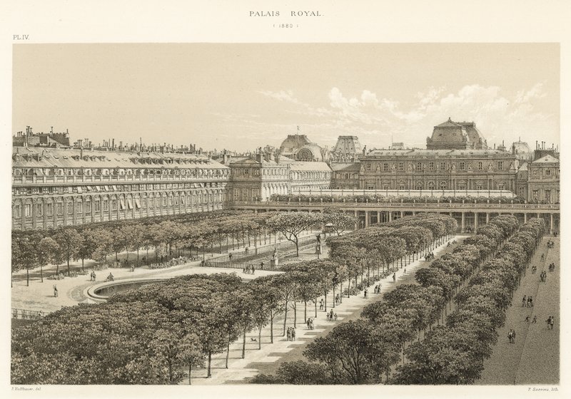 Palácio Real, 1880 de French School