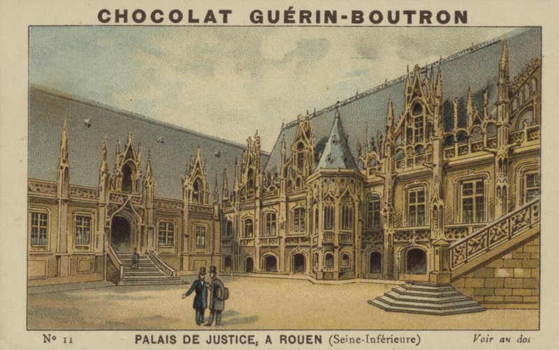 Corte judicial, rouen, seine-inferieure de French School