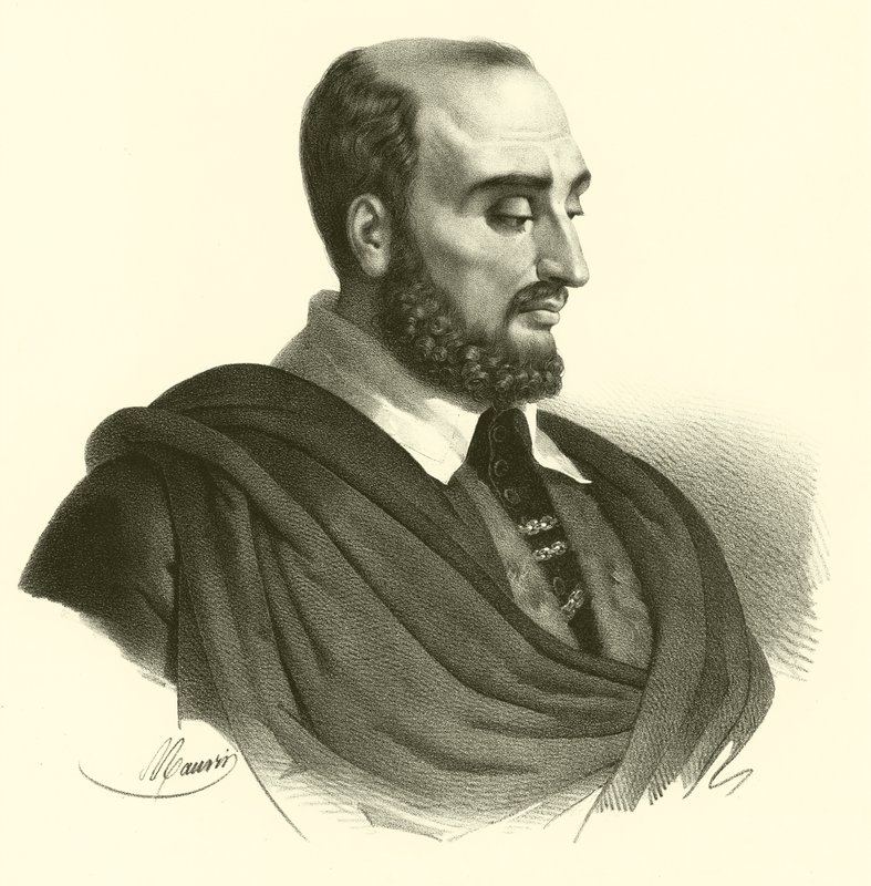 Paolo Caliari, conhecido como Paolo Veronese, retrato (gravura) de French School