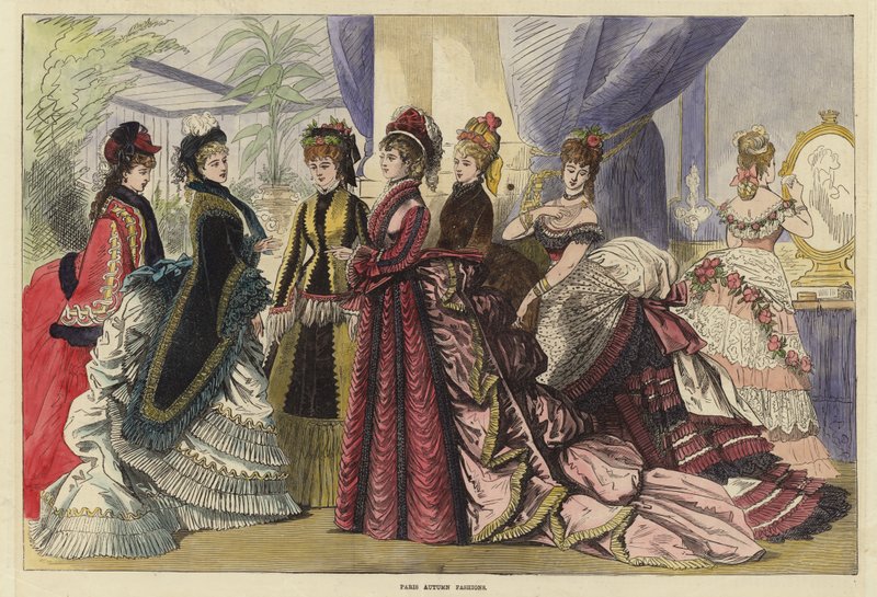 Moda outono de Paris de French School