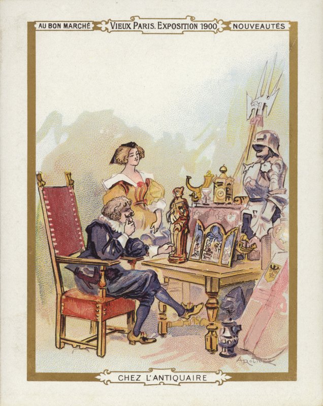 Paris Exposição 1900, Antiguidades de French School