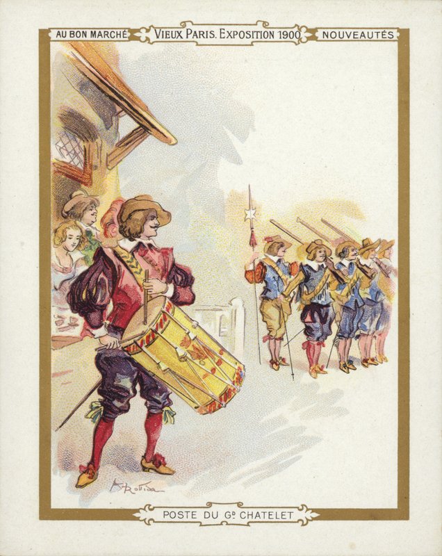 Exposição de Paris 1900, Cavalier Drumming de French School