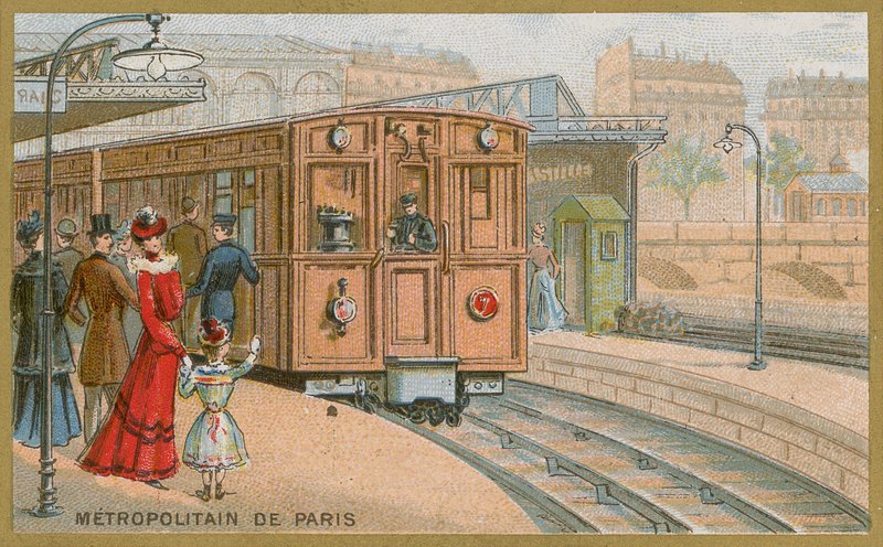 Metro de Paris de French School
