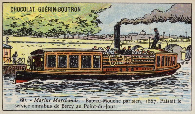 bateau-mouche parisiense de French School