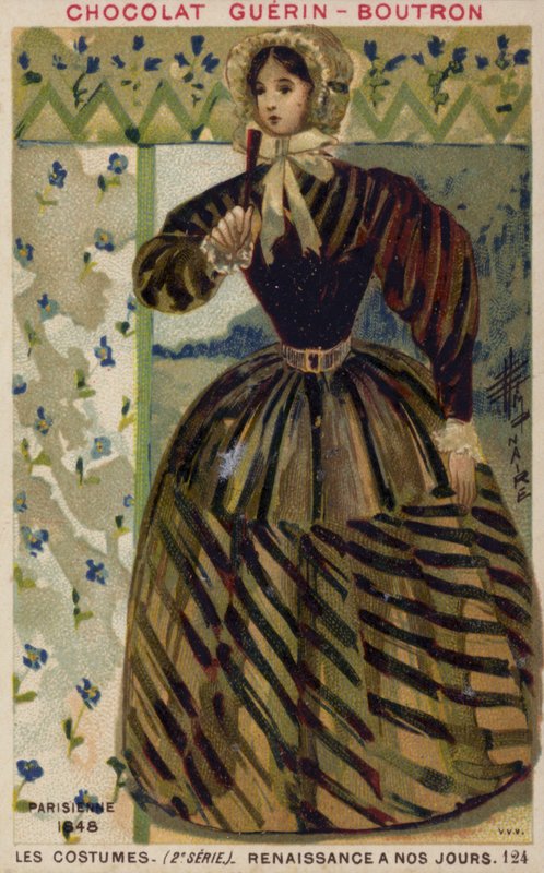 Moda parisiense, 1848 de French School