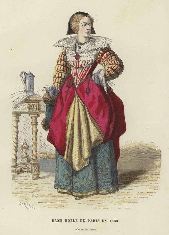 Nobre parisiense, 1633 de French School