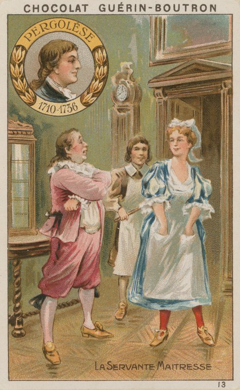 Pergolesa, a senhora serva de French School
