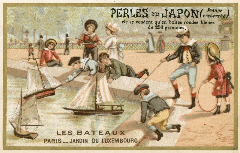 Grânulos de cartão de comércio do Japão de French School
