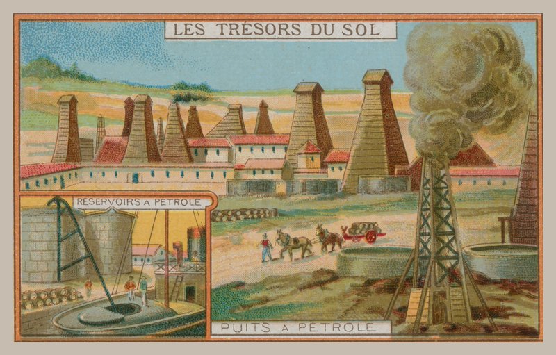 indústria petrolífera de French School