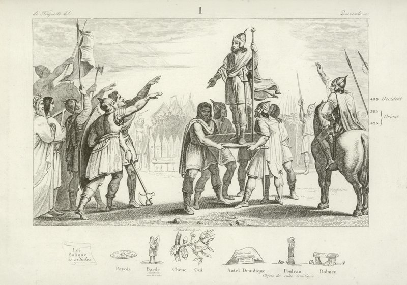 Pharamond, rei dos francos de French School