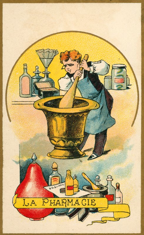 Farmácia (chromolitho) de French School