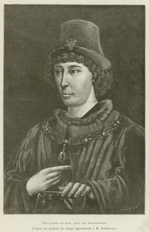 Philippe Le Bon, Duque de Borgonha (gravura) de French School