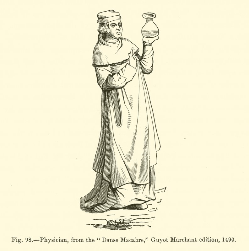 Médico (gravura) de French School