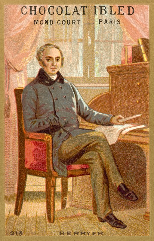 Pierre-Antoine Berryer, defensor e político francês (chromolitho) de French School