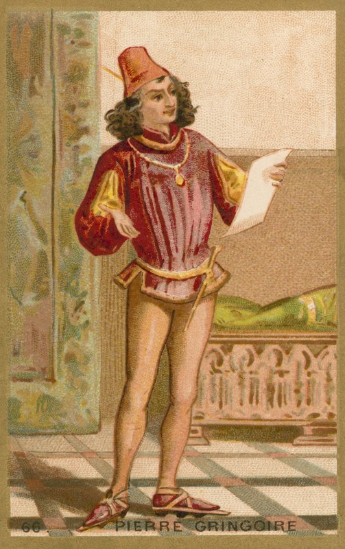 Pierre Gringoire, poeta e dramaturgo francês de French School