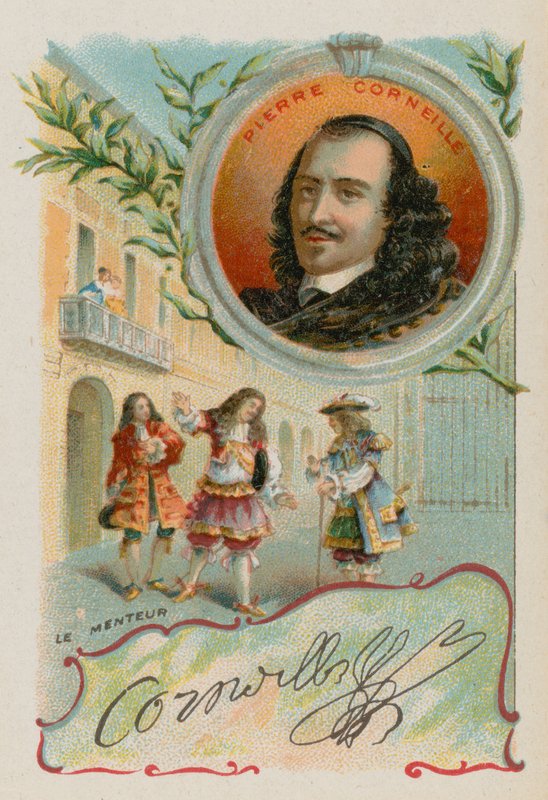 Dramaturgo e dramaturgo Pierre Corneille de French School