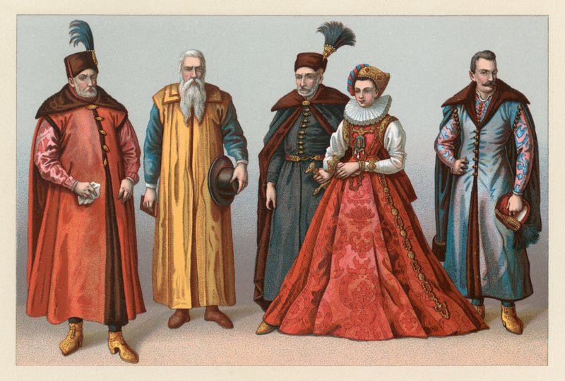 Traje da Polônia de French School